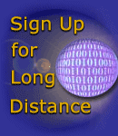 Signup for long distance and toll free services